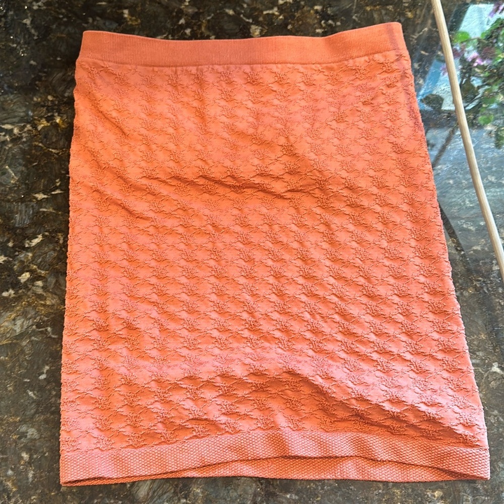 Orange ish free people tube top
